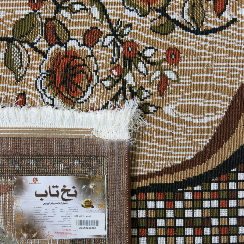 گلیم ماشینی مدل مستطیل