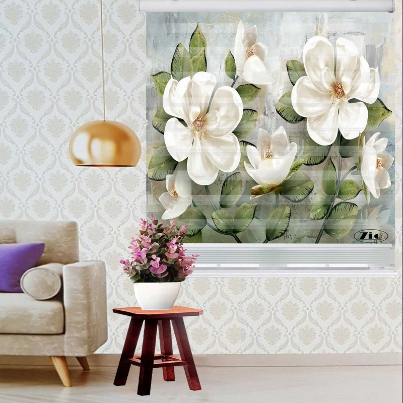 پرده زبرا زیو کد 3D1072 سایز 150x200 سانتی متر