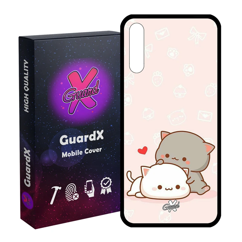 کاور گارد ایکس طرح Love مدل Glass10372 مناسب برای گوشی موبایل سامسونگ Galaxy A30s / A50 / A50s