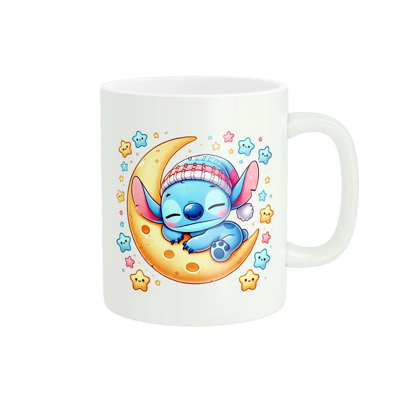 ماگ پادآفرین مدل کارتون استیچ و لیلو Stitch کد PM3868