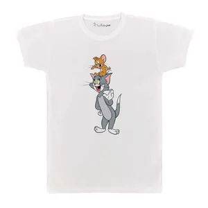 تی شرت بچگانه پرمانه طرح tom and jerry کد pmt.2955