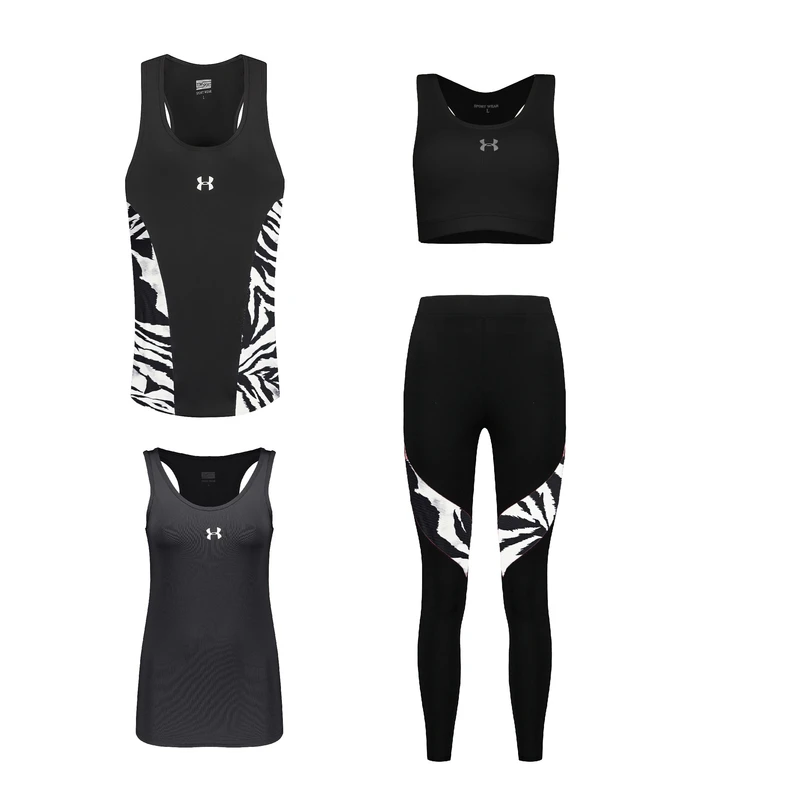 ست چهار تکه لباس ورزشی زنانه مدل 1401-1801-8101-9101