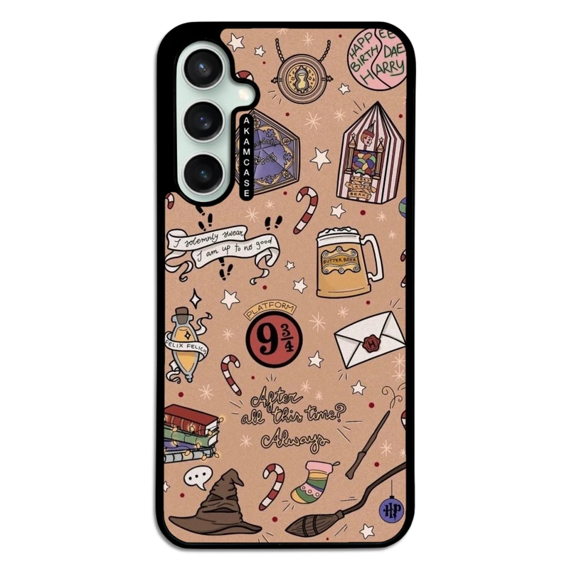 کاور آکام مدل AMC-WSGS23-HARRY POTTER-43 مناسب برای گوشی موبایل سامسونگ Galaxy S23