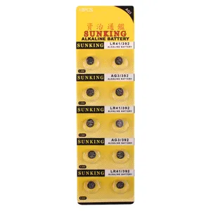 باتری ساعت سانکینگ مدل AG3 LR41 بسته 10 عددی