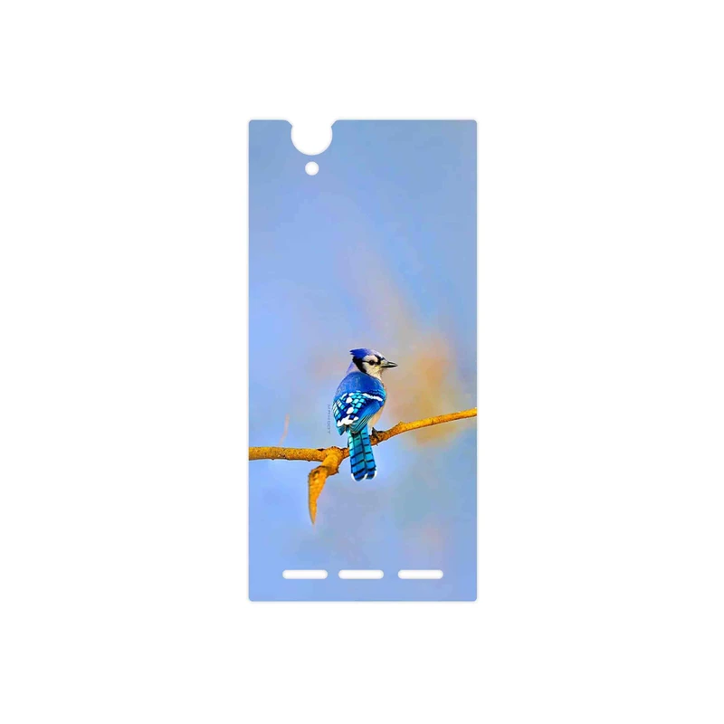 برچسب پوششی ماهوت مدل Cyanocitta cristata مناسب برای گوشی موبایل سونی Xperia T2 Ultra
