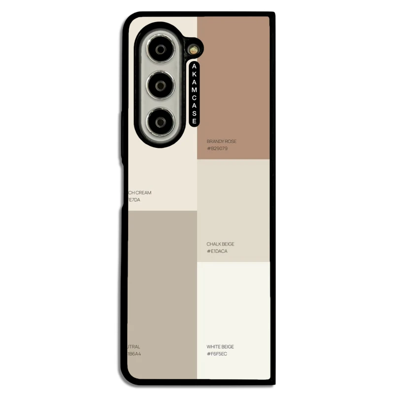 کاور آکام مدل AMC-WSGZFOLD5-CREAMY-17 مناسب برای گوشی موبایل سامسونگ Galaxy Z Fold 5