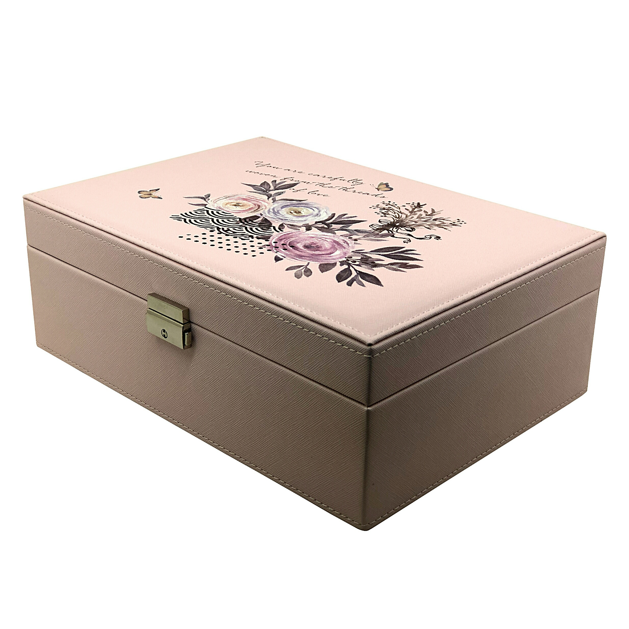 جعبه جواهرات طرح گل کد D1101.7