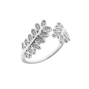 انگشتر زنانه وای اس ایکس مدل بال جواهری کد 452145