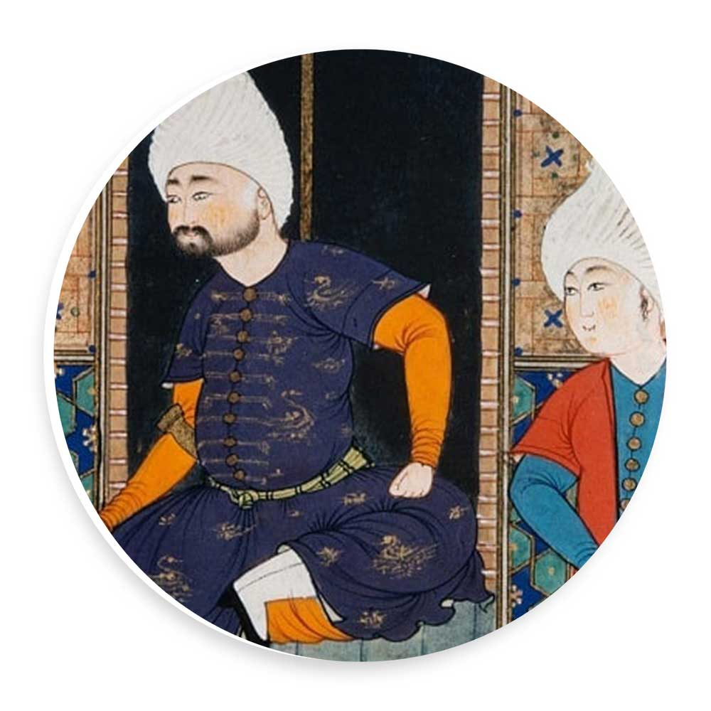 دیوارکوب طرح مینیاتور ایرانی مدل wtb425