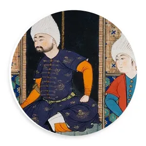 دیوارکوب طرح مینیاتور ایرانی مدل wtb425