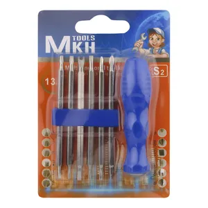 سری پیچگوشتی دوطرفه مدل MKH -0013  بسته 13 عددی