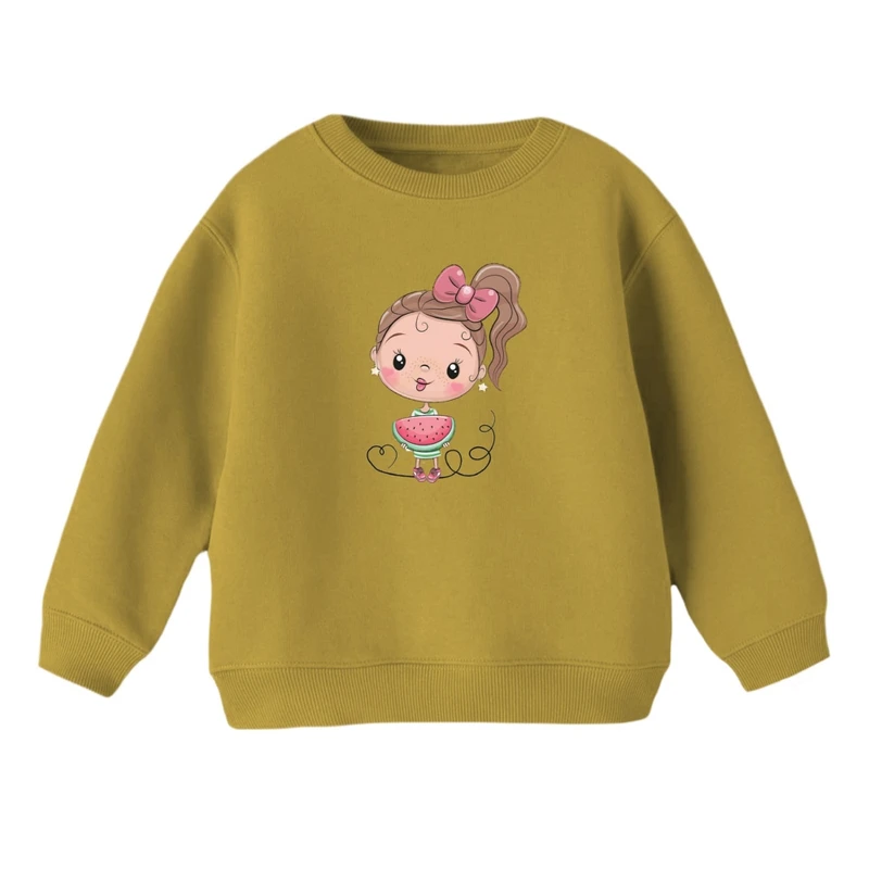 سویشرت بچگانه مدل دخترک یلدایی کد  11