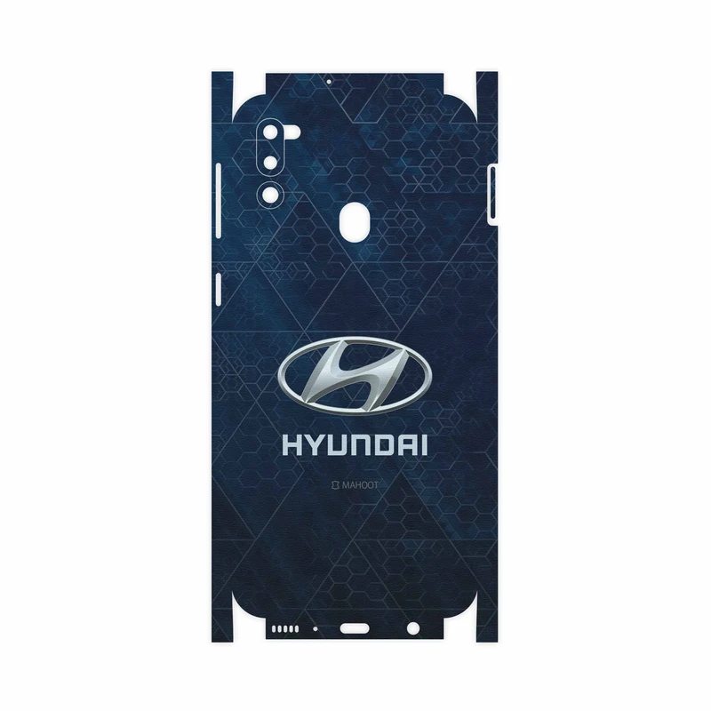 برچسب پوششی ماهوت مدل Hyundai-Logo-FullSkin مناسب برای گوشی موبایل سامسونگ Galaxy M21 (2021) Edition