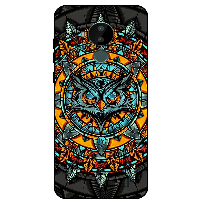 کاور مگافون طرح جغد مدل 1903 مناسب برای گوشی موبایل نوکیا C30     