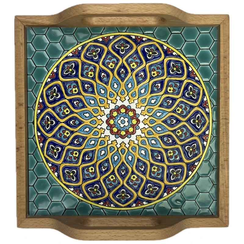 سینی کاشی کاری مدل جامع