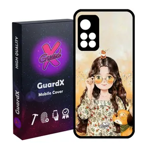 کاور گارد ایکس طرح Girl مدل Glass10253 مناسب برای گوشی موبایل شیائومی Redmi Note 11 Pro Plus 5G
