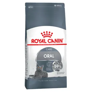 غذا خشک گربه رویال کنین مدل oral care وزن 1.5 کیلوگرم