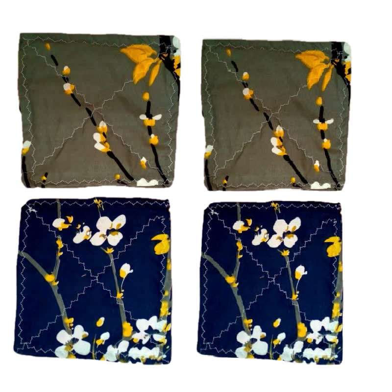 دستگیره قابلمه مدل  گل گلی مجموعه 4 عددی