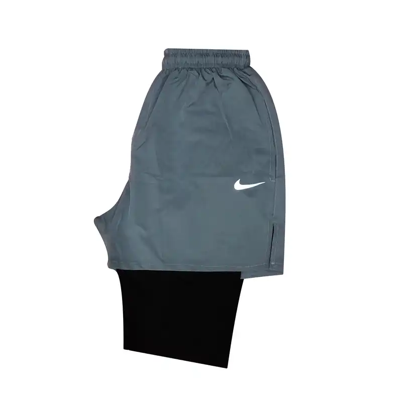 شلوارک ورزشی مردانه مدل کشاله دار NK_BL