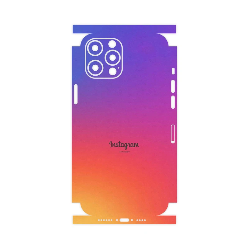 برچسب پوششی ماهوت مدل Instagram-FullSkin مناسب برای گوشی موبایل اپل iPhone 12 Pro Max