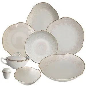 سرویس غذاخوری 30 پارچه شرکت صنایع چینی تقدیس مدل ژوبین