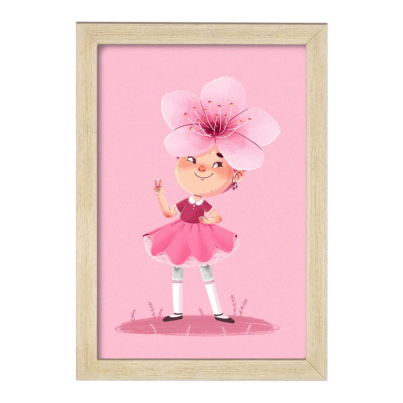 تابلو خندالو مدل دخترانه فانتزی کد 25720