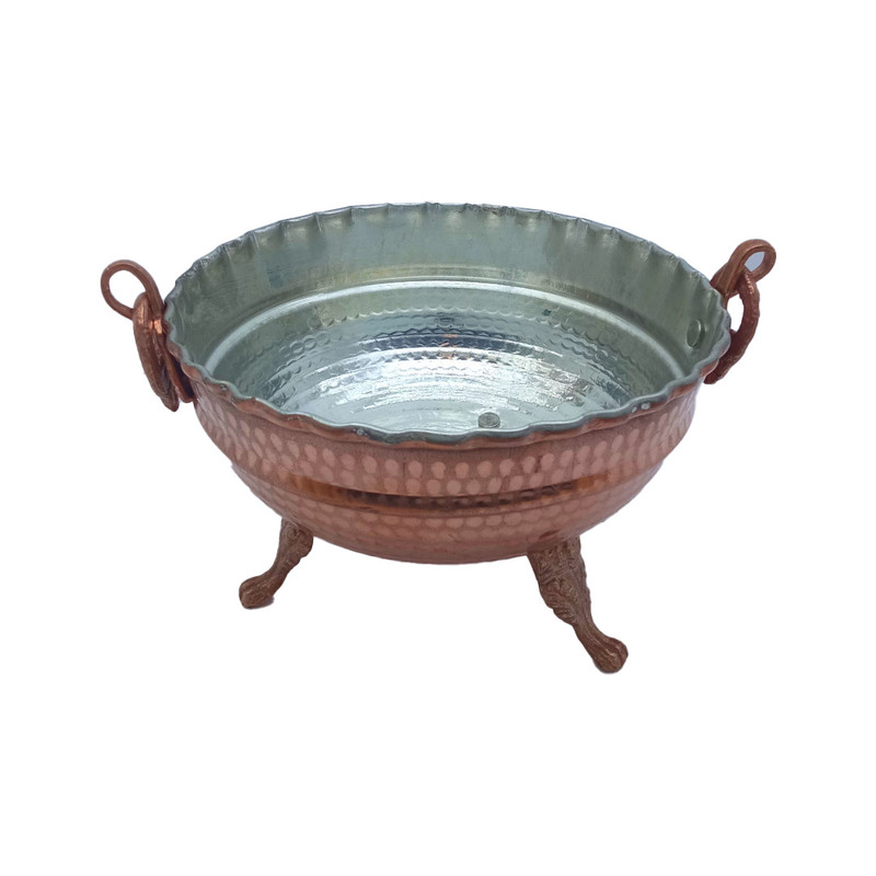 	 میوه خوری مسی مدل پایه کوتاه کد MIK103