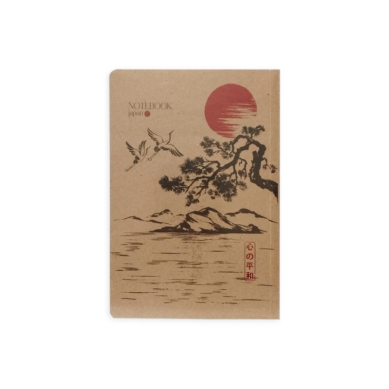 دفتر یادداشت 90 برگ مدل آرامش کد 4