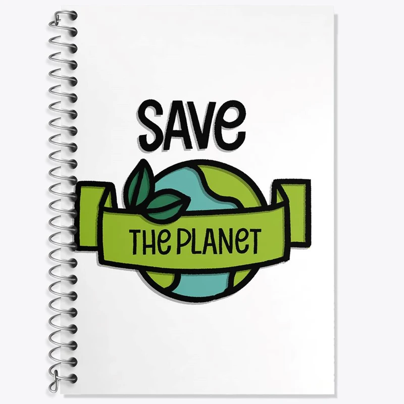 دفتر لغت 50 برگ خندالو مدل حمایت از محیط زیست کد 25929