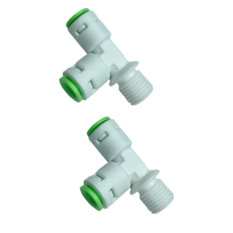  سه راهی فیتینگی تصفیه آب تکومن مدل رزوه بغل مجموعه 2 عددی