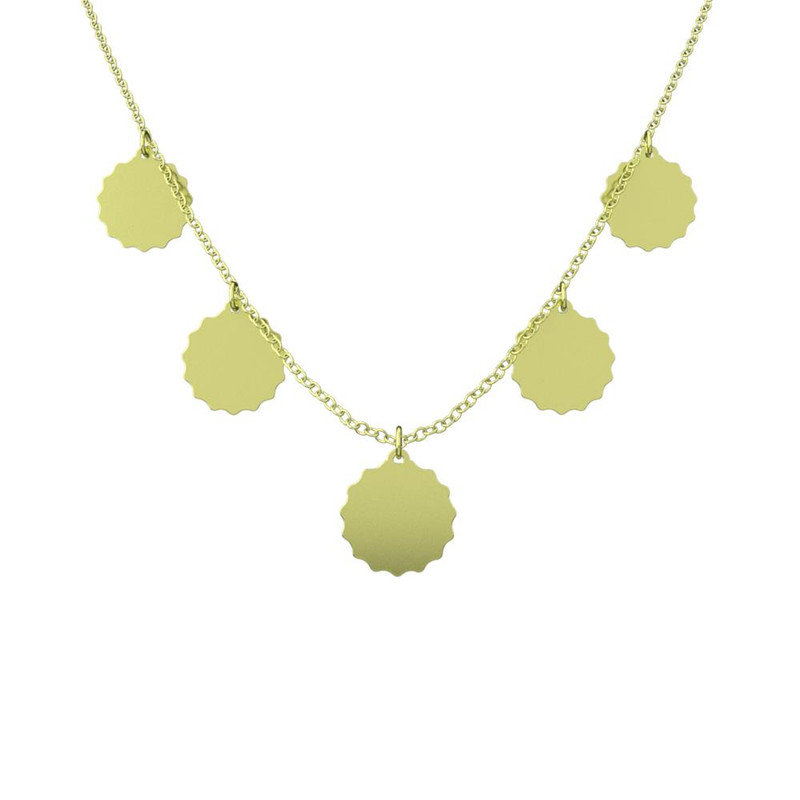 گردنبند طلا 18 عیار زنانه مدوپد مدل ستاره کد RNA15625 گردنبند طلا 18 عیار زنانه مدوپد مدل ستاره کد RNA15625