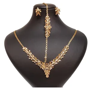 نیم ست طلا 18 عیار زنانه گالری یارطلا مدل تراش کد SR84-G