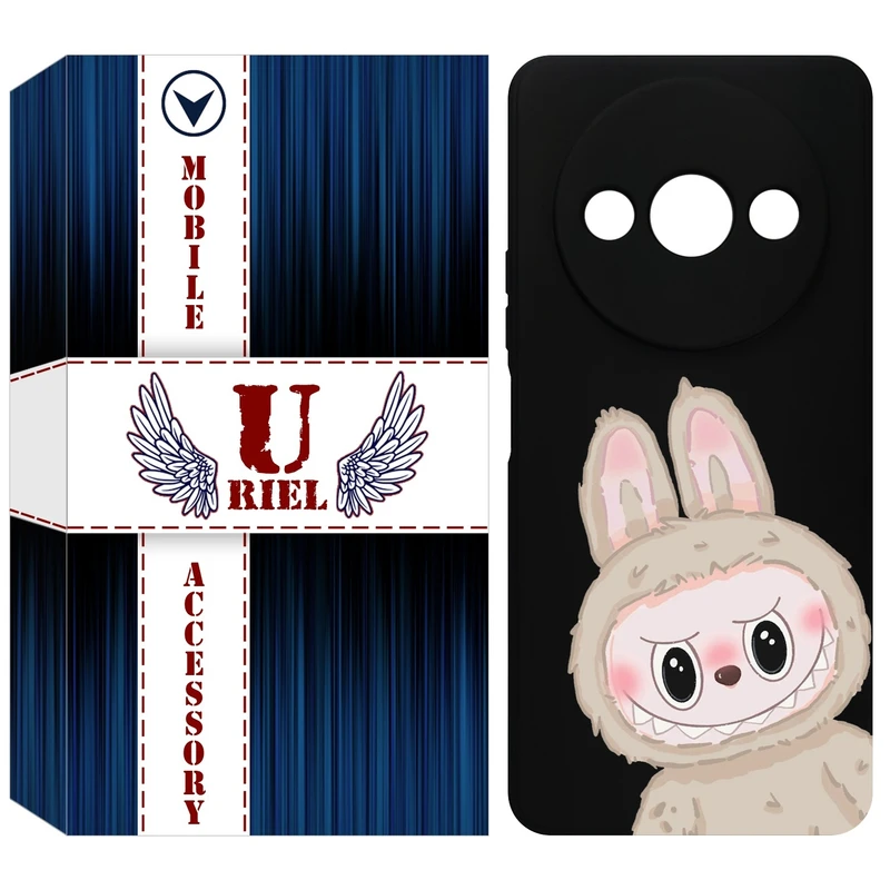 کاور یوریل مدل KSH کد 119 طرح عروسک لبوبو مناسب برای گوشی موبایل شیائومی Redmi A3 / A3x