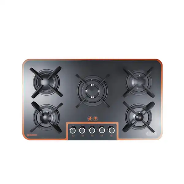اجاق گاز صفحه ای درخشان مدل G636 پنج شعله