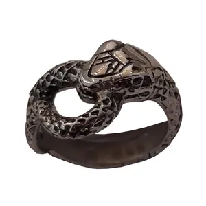 انگشتر مردانه مدل مار ft