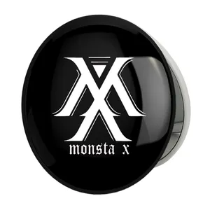 آینه جیبی خندالو طرح گروه مانستا اکس MONSTA X مدل تاشو کد 12258 