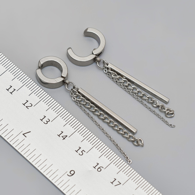 گوشواره زنانه پایتخت مدل PS907_GO فشاری گوشواره زنانه پایتخت مدل PS907_GO فشاری