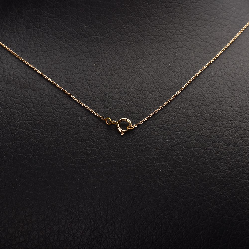 گردنبند طلا 18 عیار زنانه کرابو قلب مدل Kr7012 -  - 3