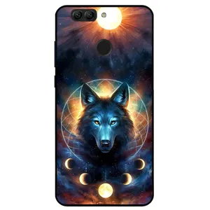 Megafone Wolf and Moon 8006 Cover For Huawei P Smart 2017	