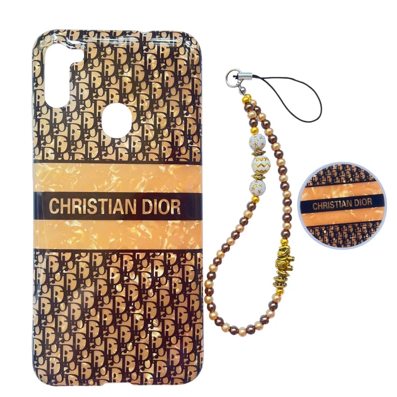  کاور طرح کریستینا کد A11839 مناسب برای گوشی موبایل سامسونگ Galaxy A11 / M11 به همراه پایه نگهدارنده و بند آویز