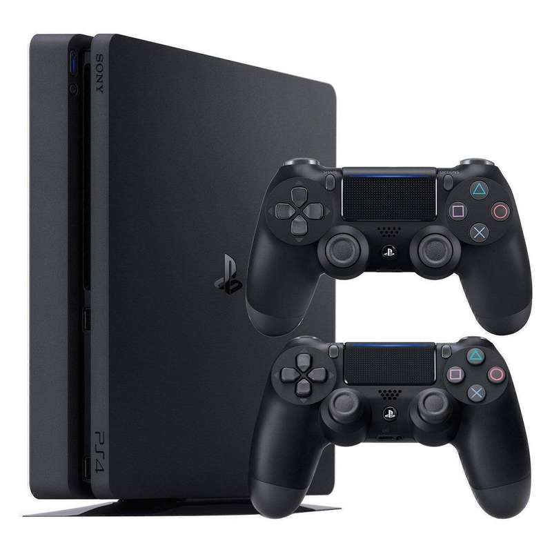 کنسول بازی سونی مدل Playstation 4 Slim کد Region 2 CUH-2200A ظرفیت 500 گیگابایت به همراه دسته اضافه