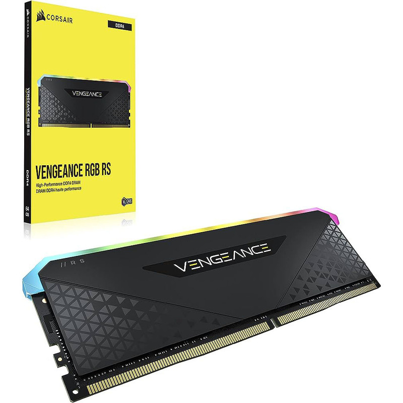 رم دسکتاپ DDR4  3600 مگاهرتز CL18 کورسیر مدل VENGEANCE RGB RS ظرفیت 16گیگابایت