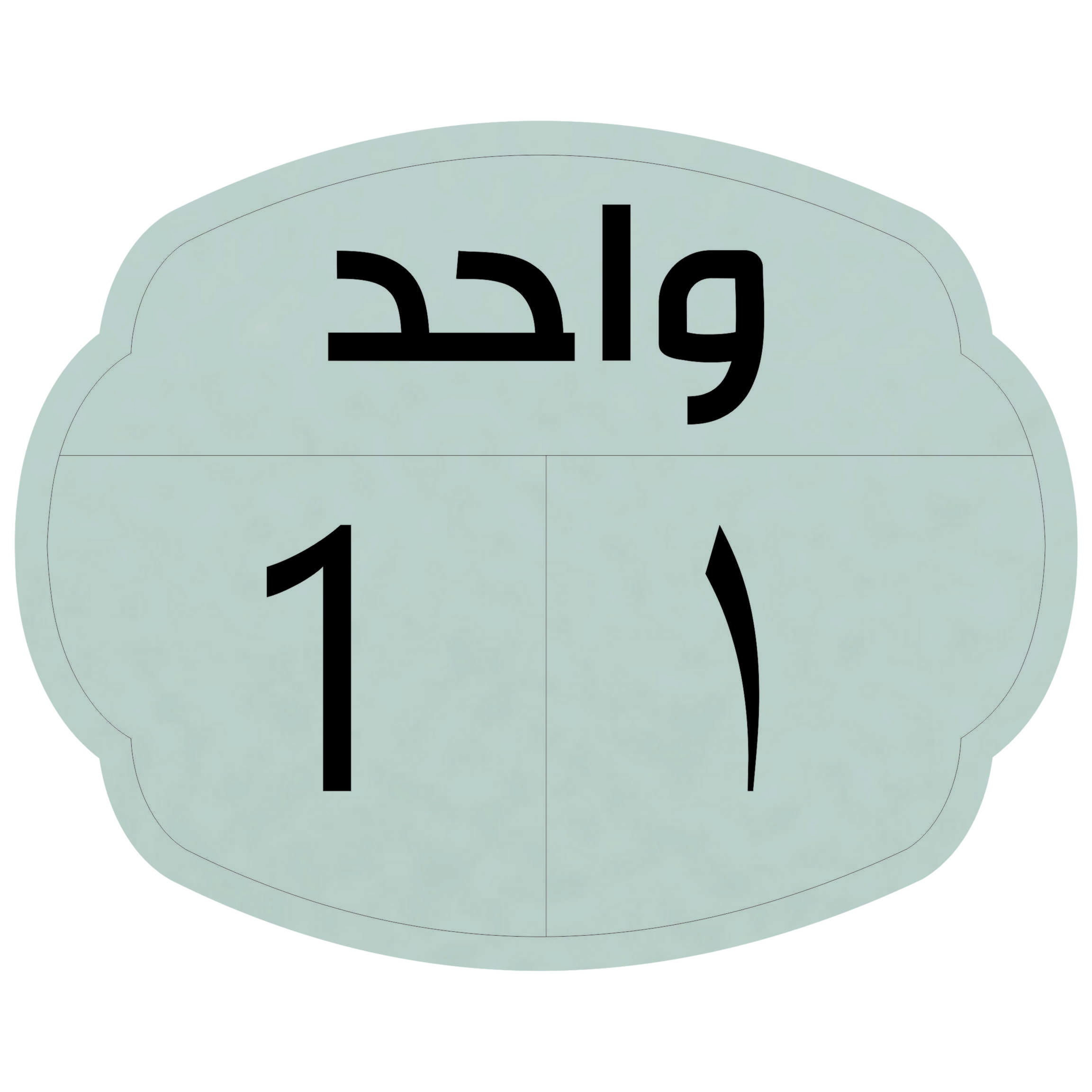 تابلو نشانگر طرح واحد 1