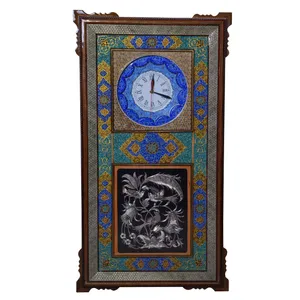 ساعت خاتم کاری مدل تذهیب اصفهان کد 94