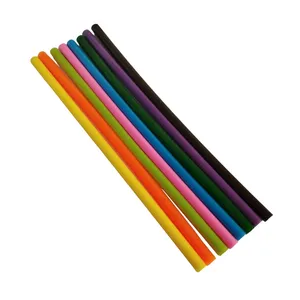 چسب حرارتی مدل رنگارنگ قطر 7 میلیمتر بسته 8 عددی