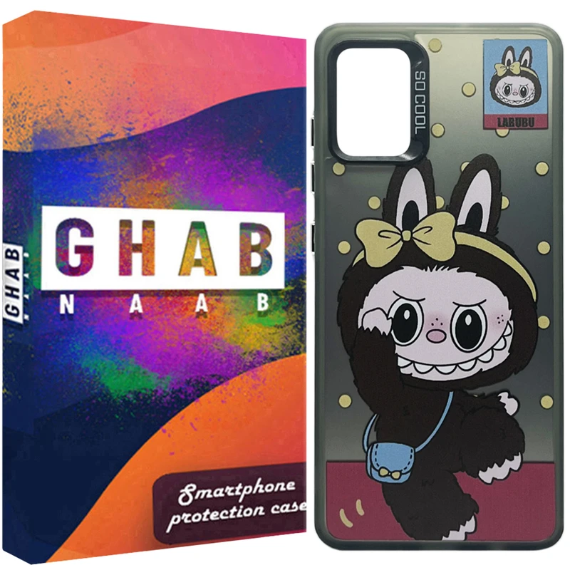 کاور قاب ناب مدل Socool طرح Labubu 04 مناسب برای گوشی موبایل سامسونگ Galaxy A31