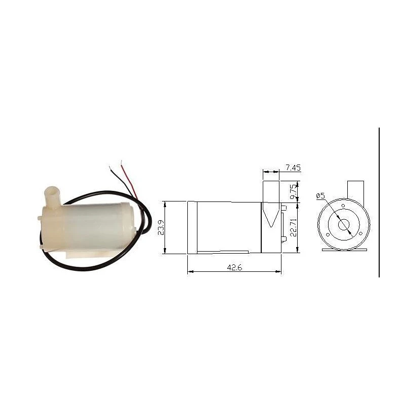 عکس شماره 8 : پمپ آب آکواریوم مدل pdc03