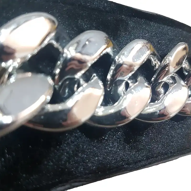 کمربند زنانه مدل پهن زنجیردار