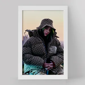 تابلو خندالو مدل بیلی آیلیش Billie Eilish کد 19179