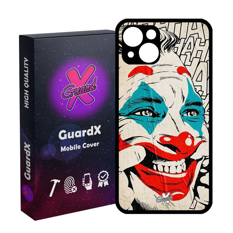 کاور گارد ایکس طرح Joker مدل Glass10128 مناسب برای گوشی موبایل اپل iPhone 13